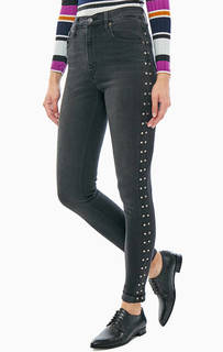 Джинсы с декоративной отделкой Mile High Super Skinny Levis®