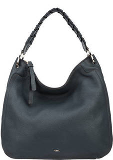 Сумка из мягкой кожи с широкой ручкой Rialto Furla