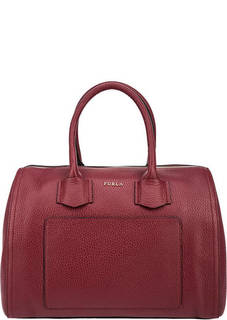 Сумка из зерненой кожи с одним отделом Alba Furla