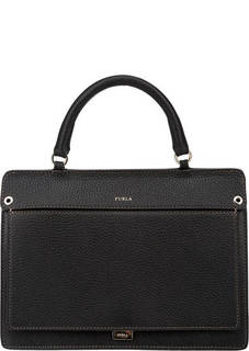 Кожаная сумка с трансформирующимся клапаном Like Furla