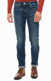 Зауженные синие джинсы с заломами 511™ Slim Levis®