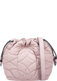 Стеганая сумка из натуральной кожи Caos Furla
