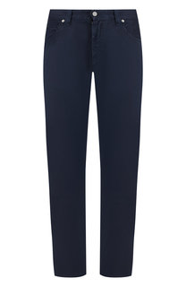 Однотонные джинсы прямого кроя Giorgio Armani