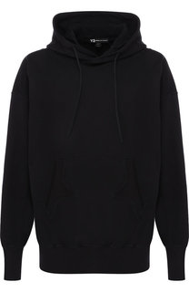 Хлопковое худи с принтом Y-3