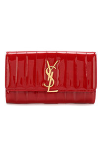 Лакированный кошелек Vicky Saint Laurent
