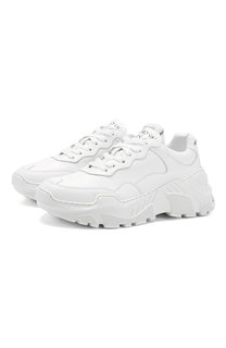 Кожаные кроссовки Runner MM на шнуровке Philipp Plein