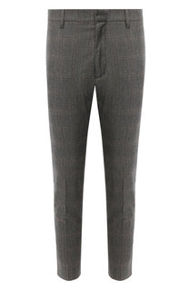 Хлопковые брюки прямого кроя Dsquared2