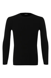 Шерстяной джемпер с нашивкой Balenciaga