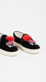 Soludos Velvet Show Pony Sneakers