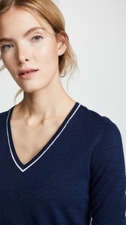 Club Monaco Agnes Varsity Sweater
