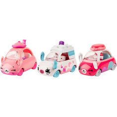 Набор машинок Moose "Cutie Cars" с фигурками Shopkins, Чайная минутка
