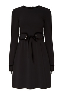 Серое платье мини RED Valentino