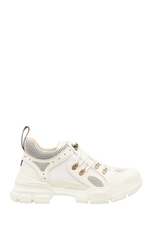 Белые кроссовки Flashtrek Gucci