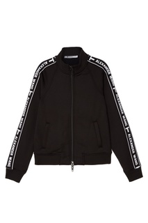 Черная олимпийка с контрастной отделкой Alexanderwang.T