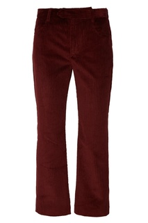 Красные хлопковые брюки Isabel Marant