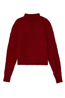 Красный шерстяной свитер Isabel Marant