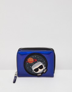Кошелек с молнией Karl Lagerfeld - Синий