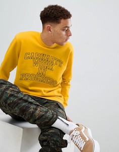 Желтый свитшот Carhartt WIP Division - Желтый