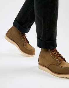 Замшевые ботинки оливкового цвета Red Wing 6 дюймов - Бежевый