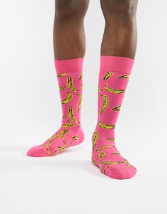 Носки Happy Socks x Andy Warhol - Розовый