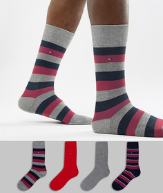 Подарочный набор из 4 пар носков Tommy Hilfiger - Мульти