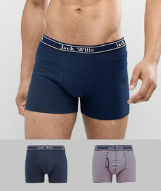 Набор из 2 боксеров-брифов Jack Wills Chetwood - Темно-синий