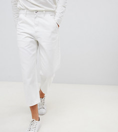 Белые прямые укороченные джинсы Noak - Белый
