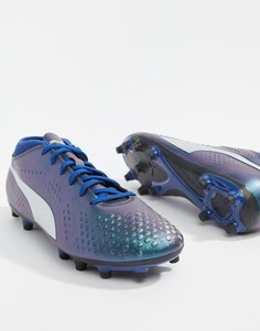 Темно-синие бутсы Puma Football One 4 104749-03 - Темно-синий