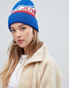 Шапка-бини с логотипом Tommy Jeans - Мульти