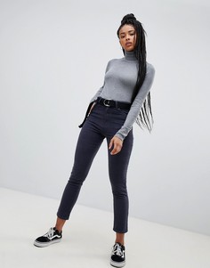 Вельветовые джинсы в винтажном стиле Pull&Вear - Фиолетовый Pull&Bear