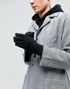 Черные флисовые перчатки Hunter - Черный