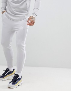 Серые джоггеры скинни SikSilk - Серый