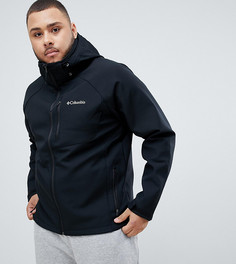 Черная куртка большого размера Columbia Cascade Ridge II Softshell - Черный