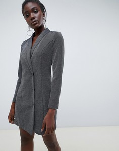 Платье-блейзер с блестками Vero Moda - Черный