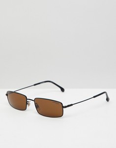 Черные узкие солнцезащитные очки Carrera - Черный