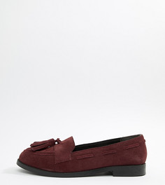 Замшевые лоферы с кисточками ASOS DESIGN - Фиолетовый