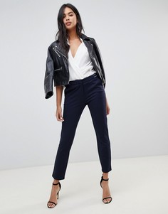Брюки с полосками на поясе Vero Moda - Темно-синий