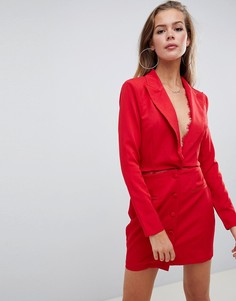 Красное платье-блейзер Missguided - Красный