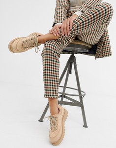 Кроссовки на толстой подошве Stradivarius - Розовый