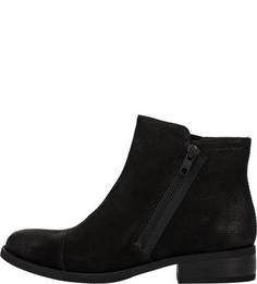 Черные полусапоги из нубука Cary Vagabond