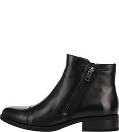 Черные полусапоги из натуральной кожи Cary Vagabond