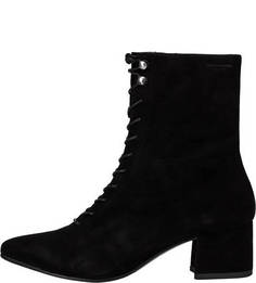 Замшевые ботинки на каблуке Mya Vagabond