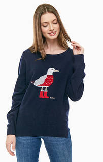 Синий джемпер с высоким содержанием шерсти Barbour