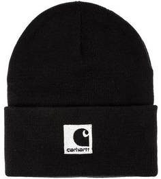 Шапка мелкой вязки с вышивкой Carhartt WIP