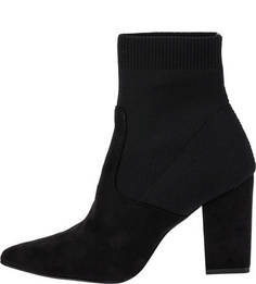 Текстильные полусапоги на устойчивом каблуке Steve Madden