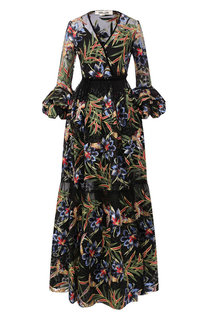 Платье-макси с принтом Diane Von Furstenberg