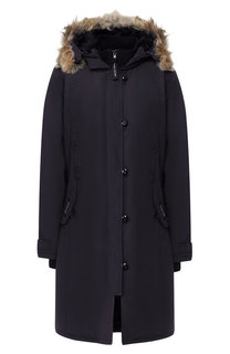 Пуховик Kensington с меховой отделкой Canada Goose