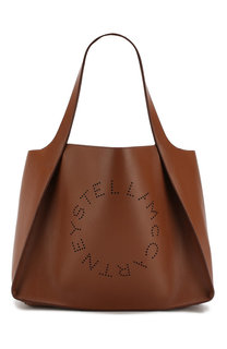 Сумка-тоут Logo с перфорацией Stella McCartney