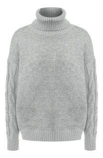 Вязаный пуловер из смеси шерсти и хлопка BOSS