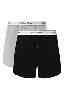Комплект из двух хлопковых боксеров свободного кроя Calvin Klein Underwear